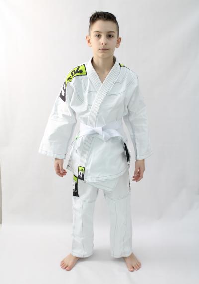 Kimono Infantil Sarja Branco 