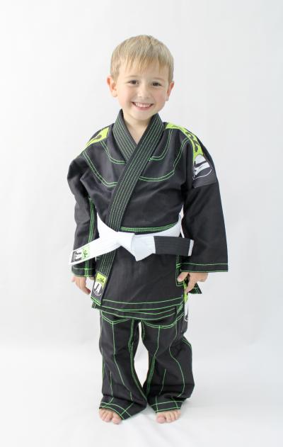 Kimono Infantil Sarja Preto 