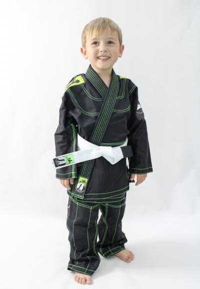 Kimono Infantil Sarja Preto 