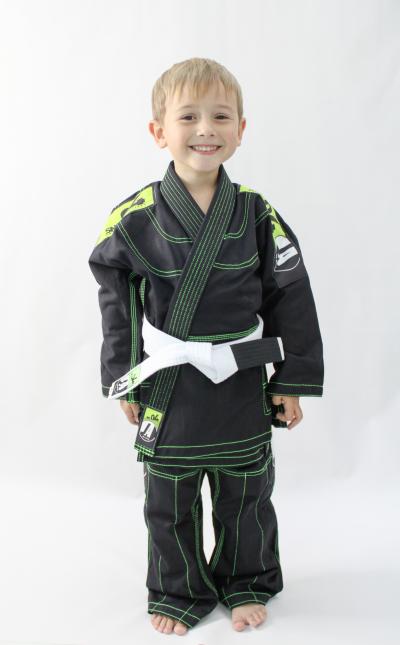 Kimono Infantil Sarja Preto 