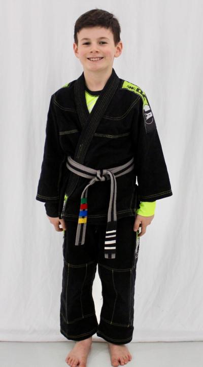 Kimono Infantil Sarja Preto 