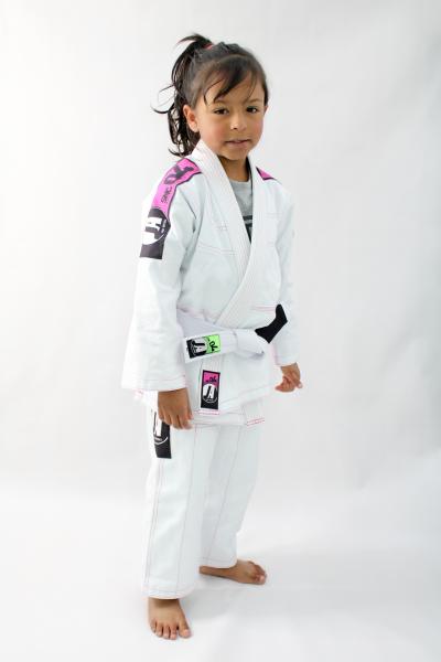 Kimono Infantil Sarja Rosa 