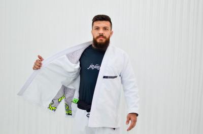 Kimono Branco Octopus 