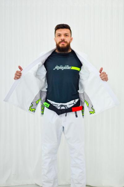 Kimono Branco Octopus 