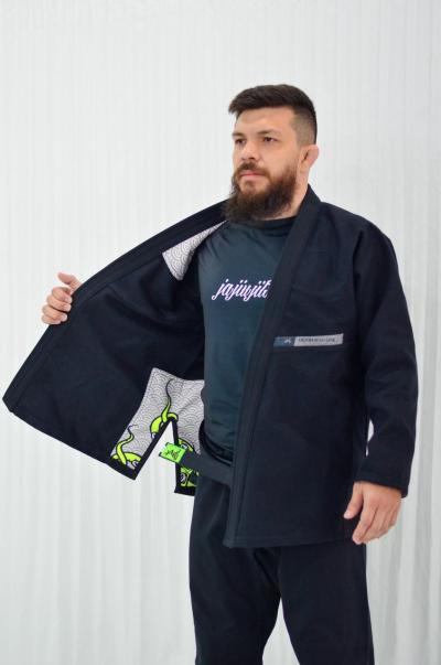 Kimono Preto Octopus 