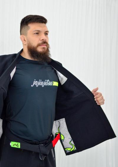 Kimono Preto Octopus 