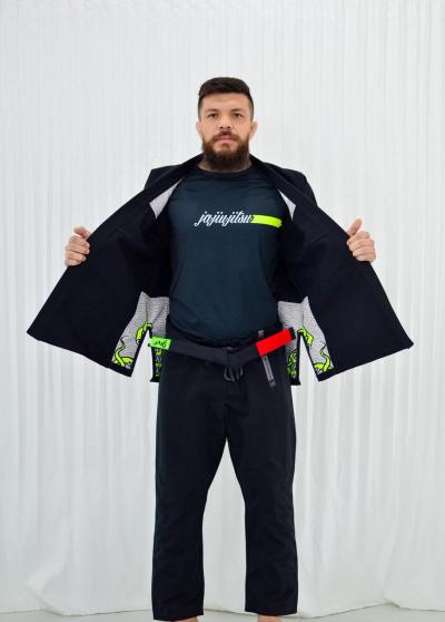 Kimono Preto Octopus 